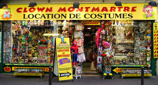 Notre magasin à Paris: Au Clown Montmartre