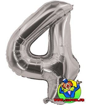 Ballon aluminium numéro 4