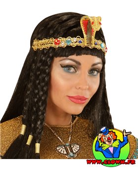 Bandeau egyptien de luxe avec pierres