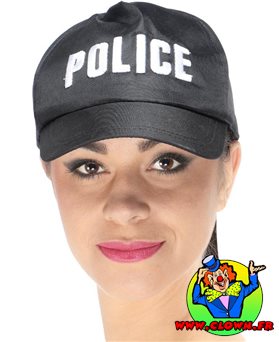 Casquette police adulte