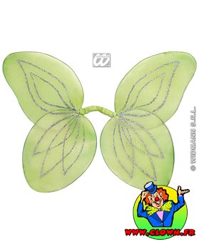 Ailes de papillon N3 vertes