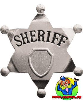 Badge de Sheriff texas