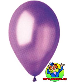 Ballons nacrés violet