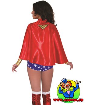 Cape adulte Wonder Woman