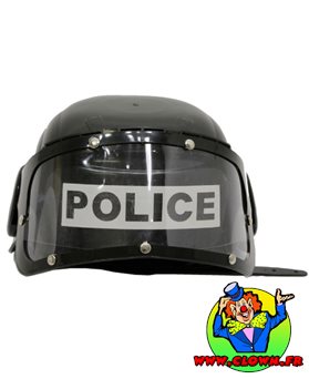 Casque Police noir