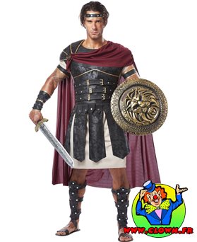 Déguisement gladiateur romain
