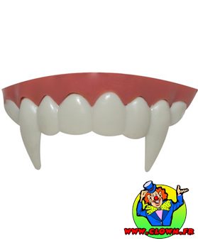 Dentier rigide avec pâte vampire