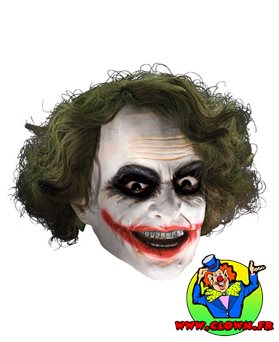 Masque Joker™ avec cheveux