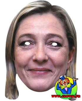 Masque Marine Le Pen 1