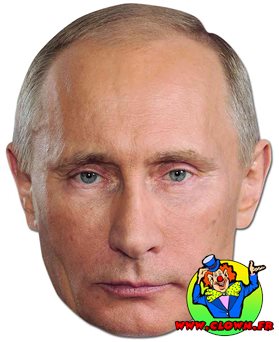Masque Vladimir Poutine 1