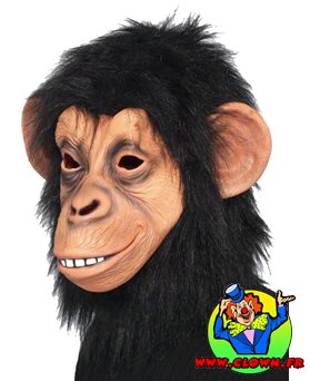 Masque complet singe chimpanze