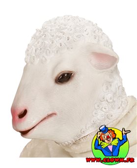 Masque d'agneau tête complète