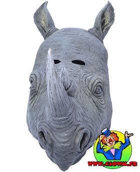 Masque de rhinocéros