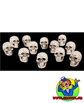 Sachet 12 Crânes