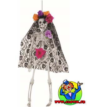 Squelette femme Day of the Dead