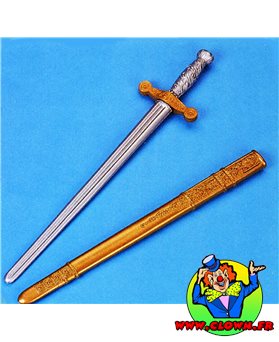 Épée de templier avec fourreau
