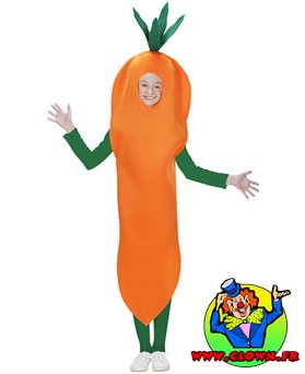 Deguisement de carotte enfant