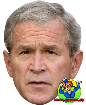 Masque George Bush